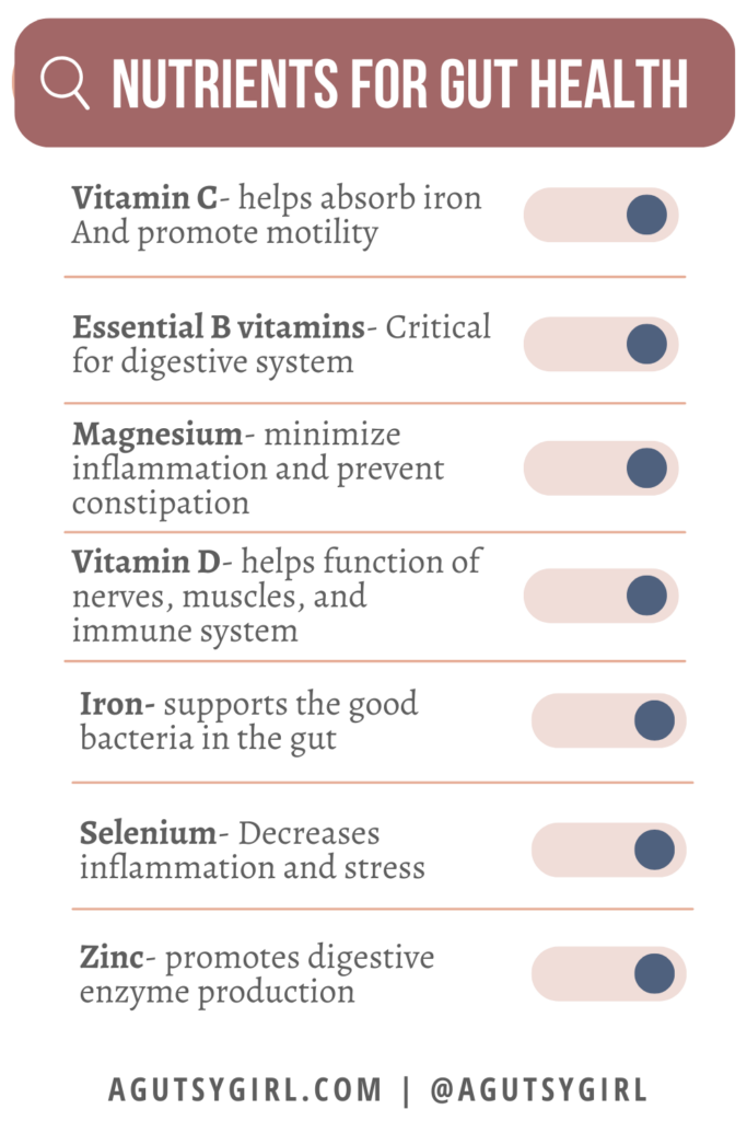 Gut healing nutrients Best Plant Based Multivitamin (7 to consider for your gut health) agutsygirl.com #multivitamin