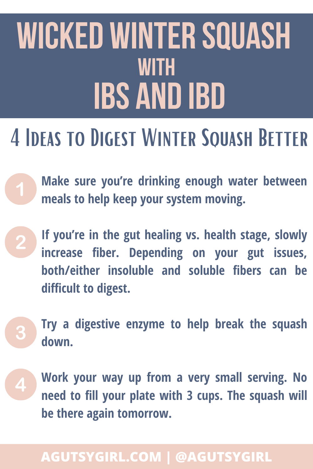 Wicked Winter Squash with IBS and IBD agutsygirl.com #wintersquash #ibs #ibd #guthealth