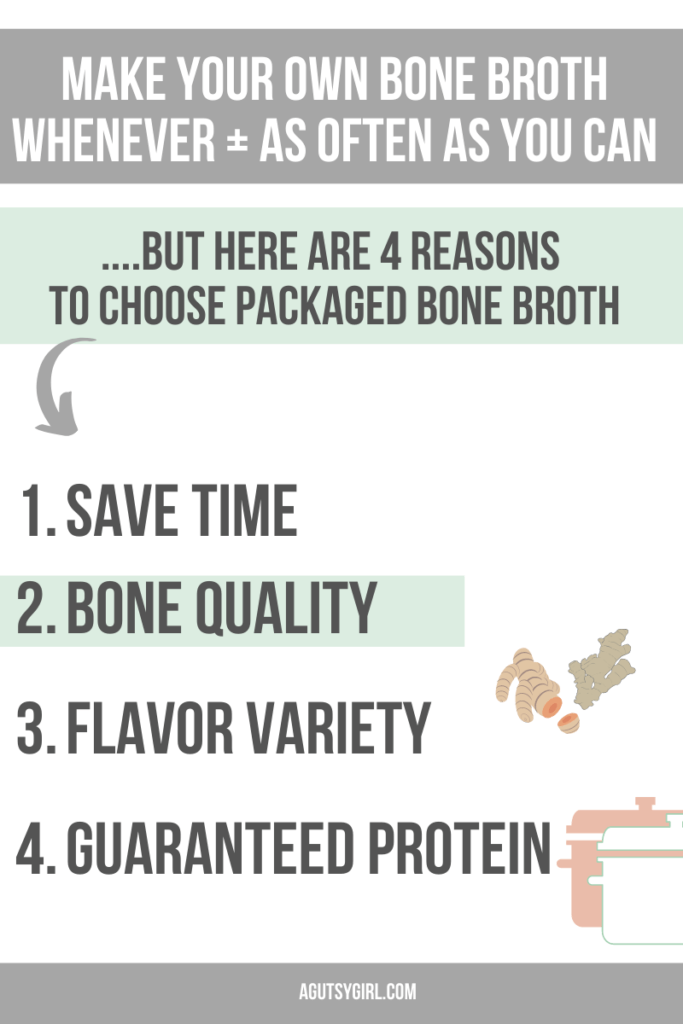 4 Reasons What is the Best Packaged Bone Broth agutsygirl.com #bonebroth #broth #guthealth