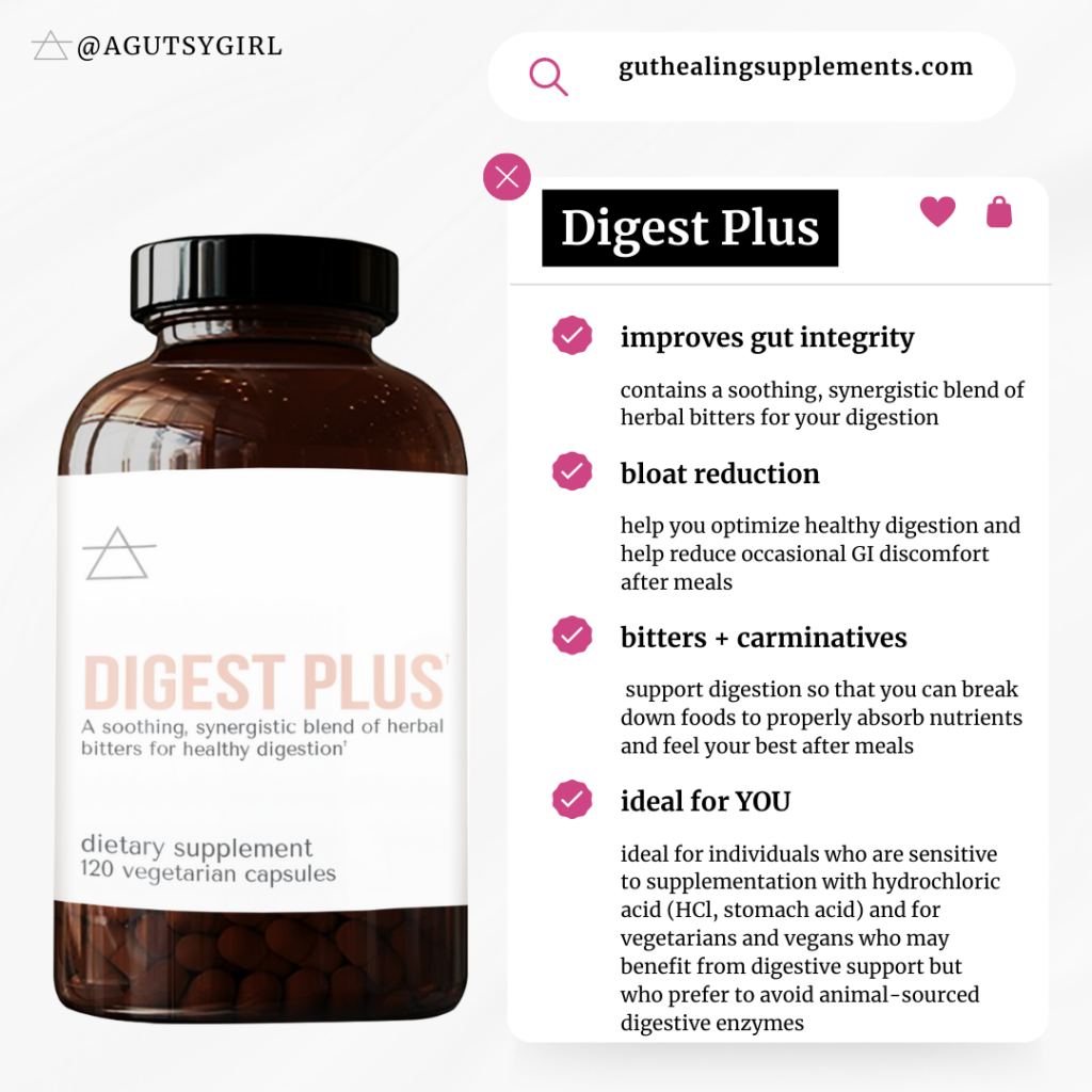 Digest Plus guthealingsupplements.com #digestivebitters #bitters