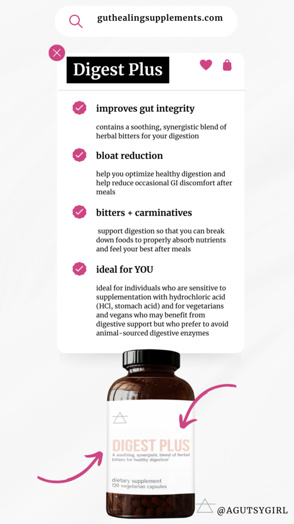 Digest Plus guthealingsupplements.com #bitters #guthealth #bitterherbs