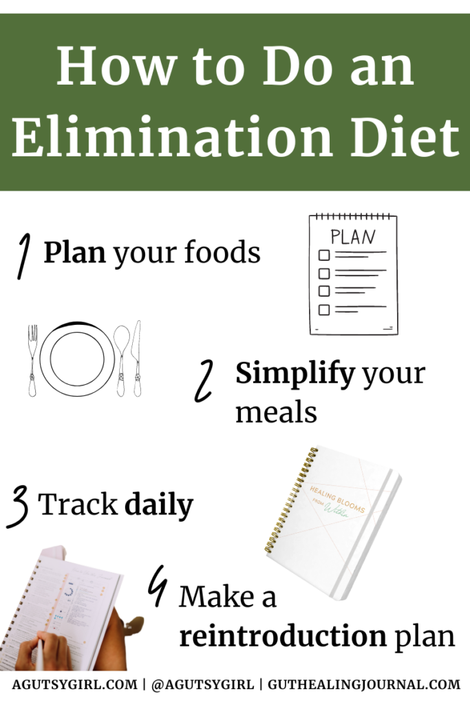 How to do an elimination diet agutsygirl.com #eliminationdiet #ibs