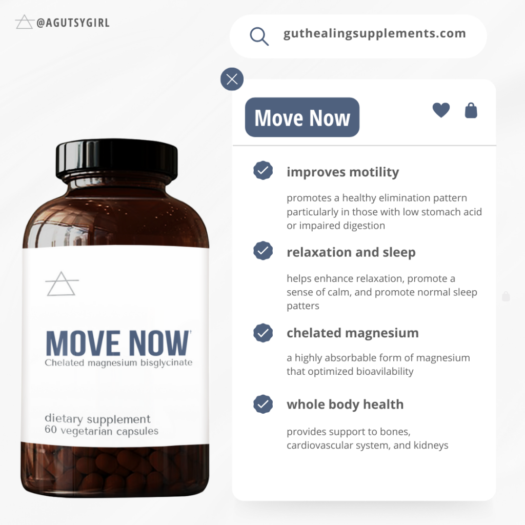 Move Now guthealingsupplements.com #magnesium