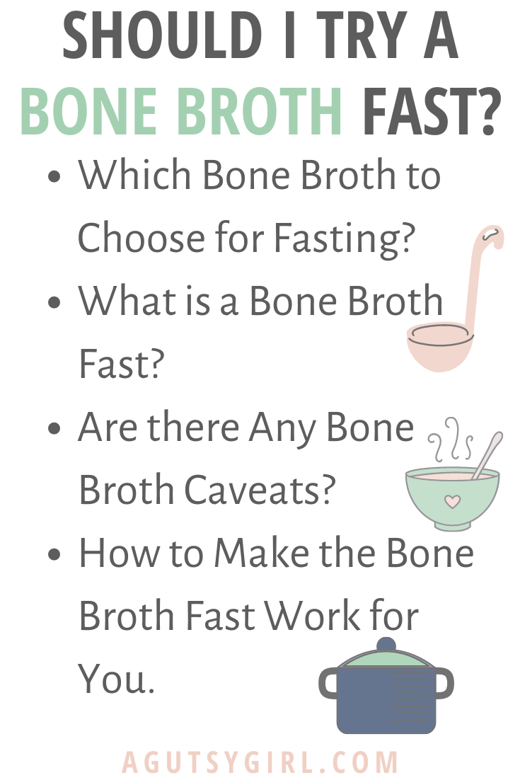 Devo experimentar um caldo de osso rápido? agutsygirl.com #bonebroth #guthealth #broth #fasting