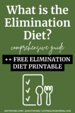 Printable Elimination Diet - A Gutsy Girl®