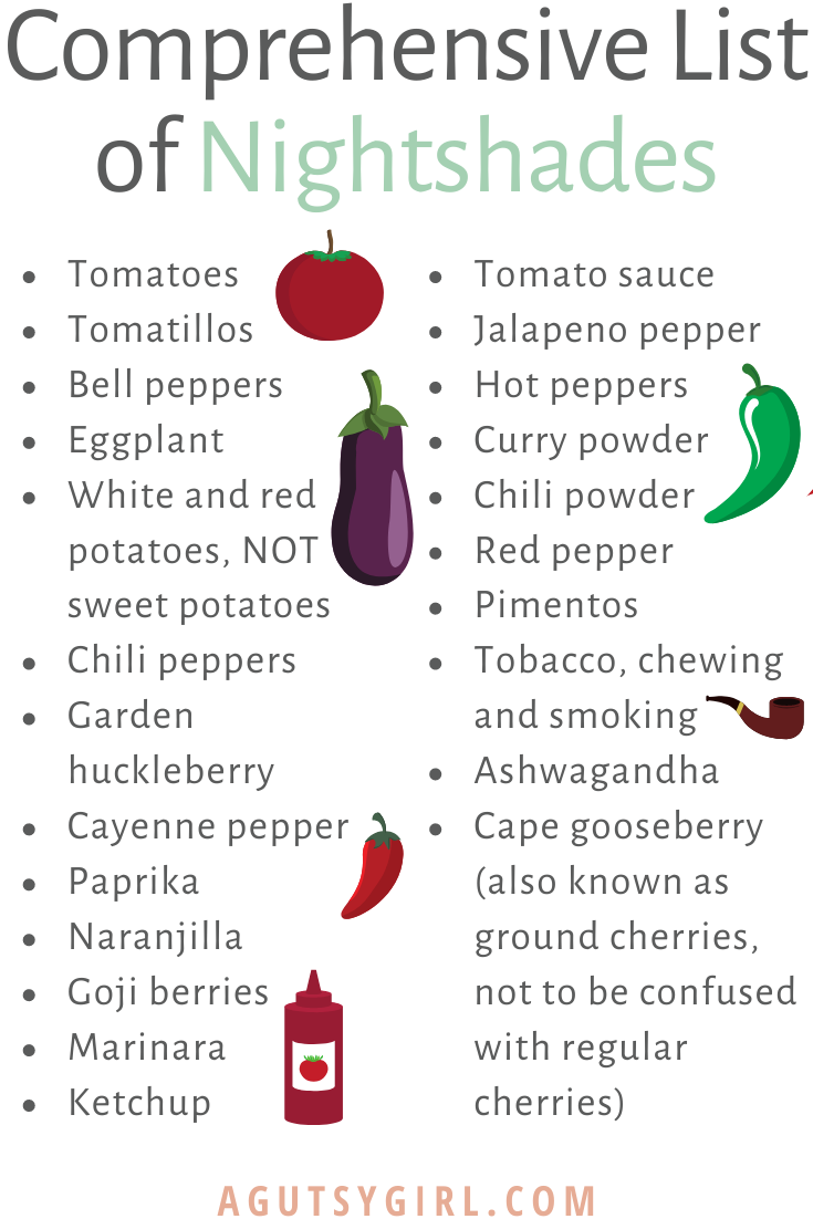 List Of All Nightshade Foods