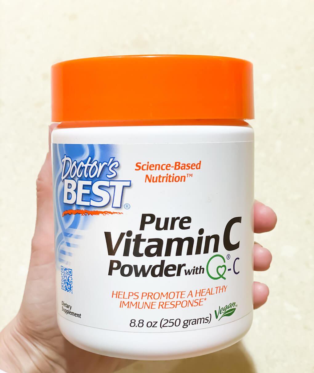 Vitamin C for Gut Healing agutsygirl.com #vitaminc #vitamins #guthealth Doctor's Best supplement