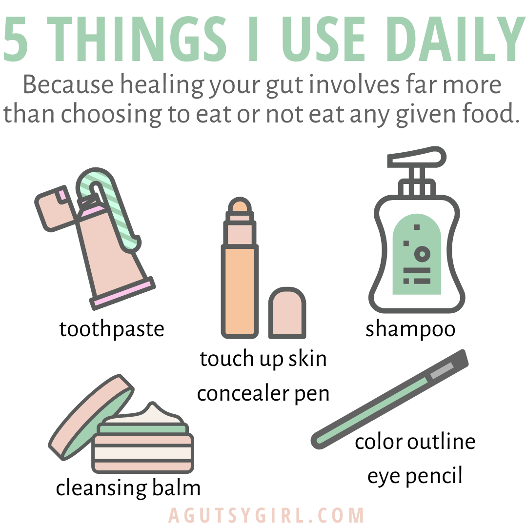 Staying at Home Daily Routine agutsygirl.com 5 things I use daily #guthealth #immunesystem #naturalliving