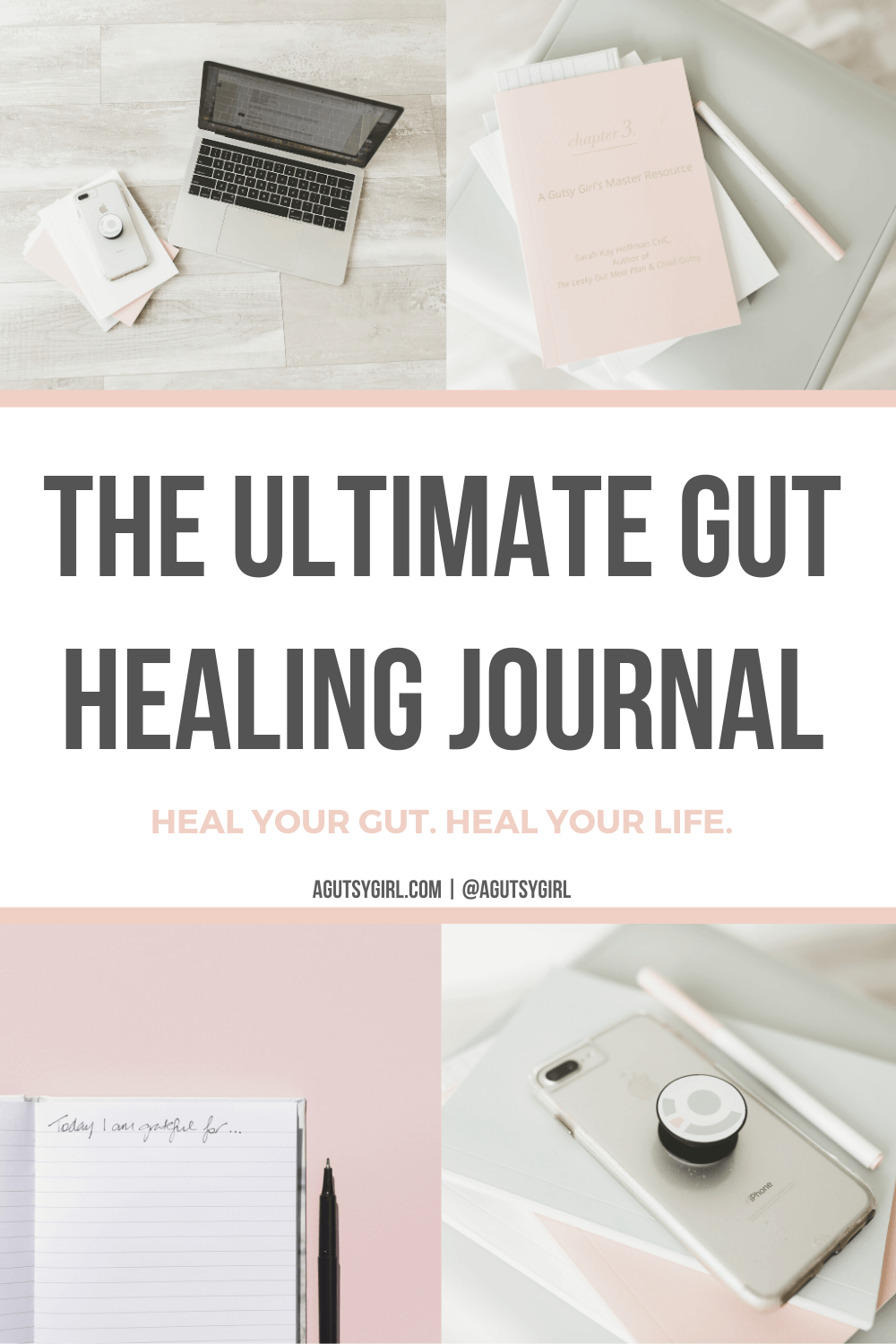 The Ultimate Gut Healing Journal agutsygirl.com #guthealing #journaling #journal #bujo