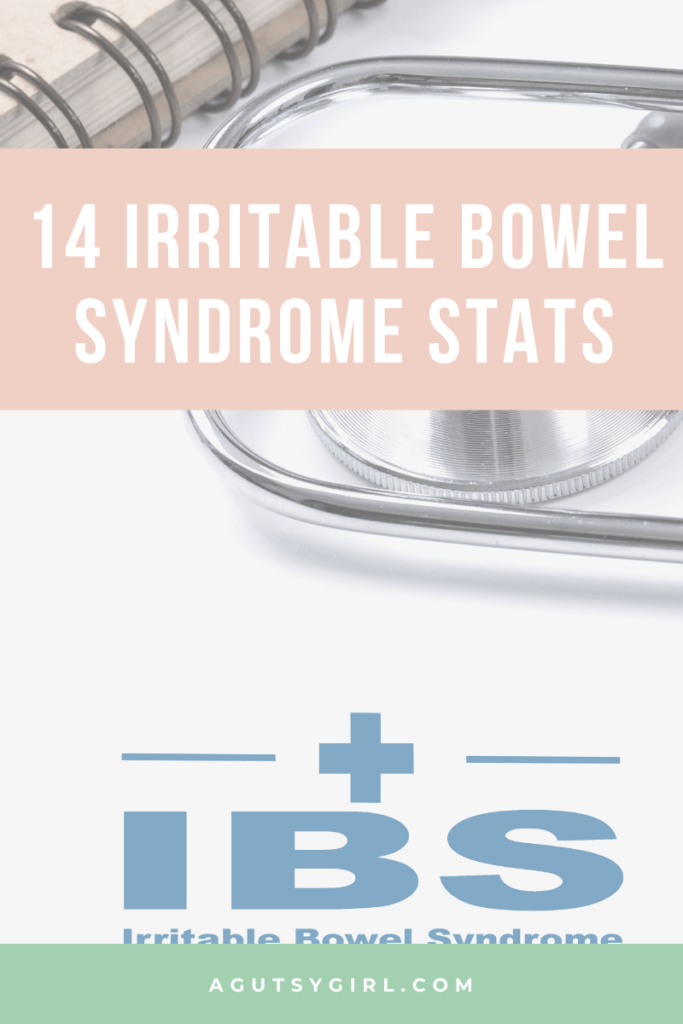 14 Irritable Bowel Syndrome Stats agutsygirl.com #ibs #irritablebowelsyndrome #guthealth