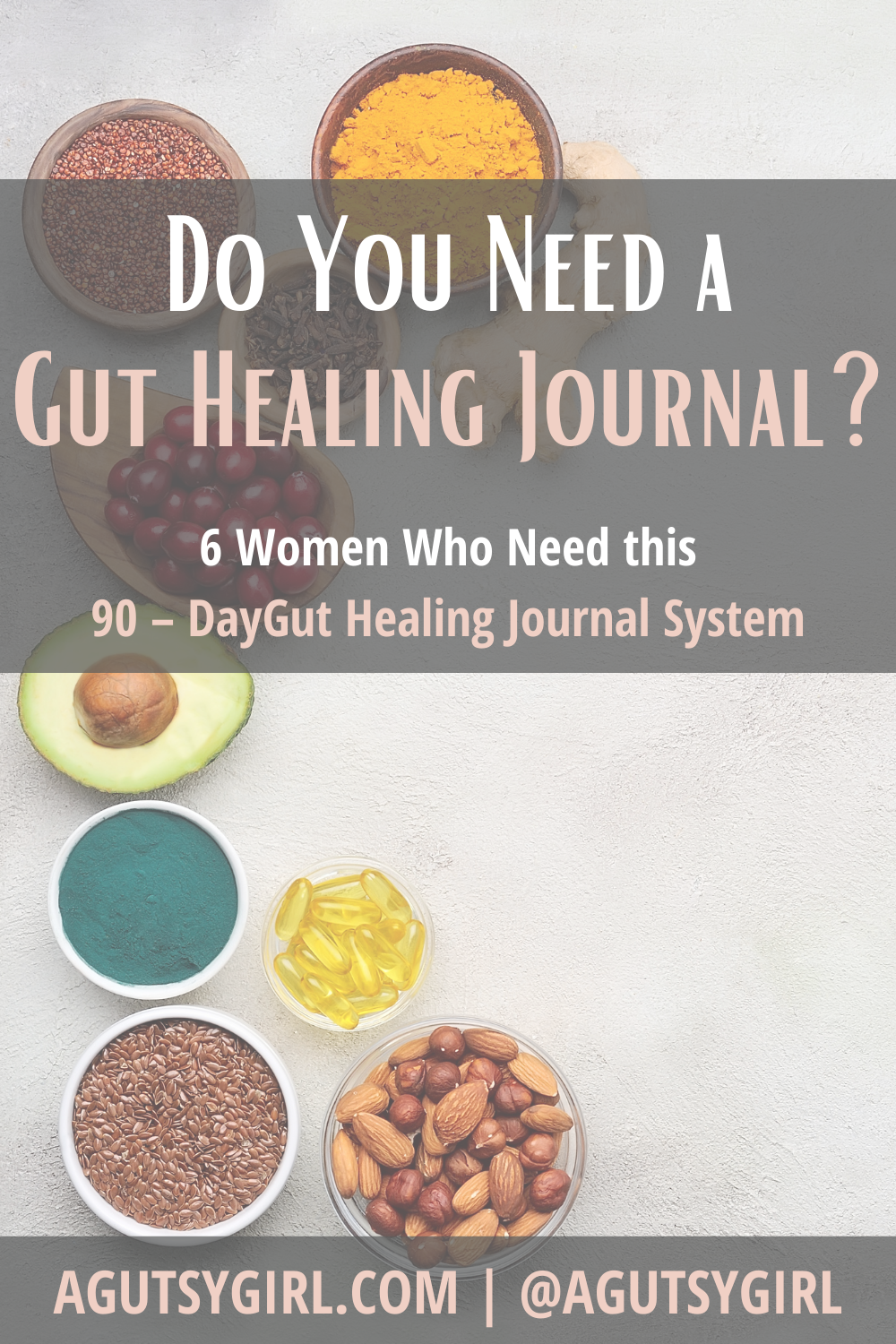 Do you need a gut healing journal? agutsygirl.com #guthealth #guthealing #journal #foodjournal