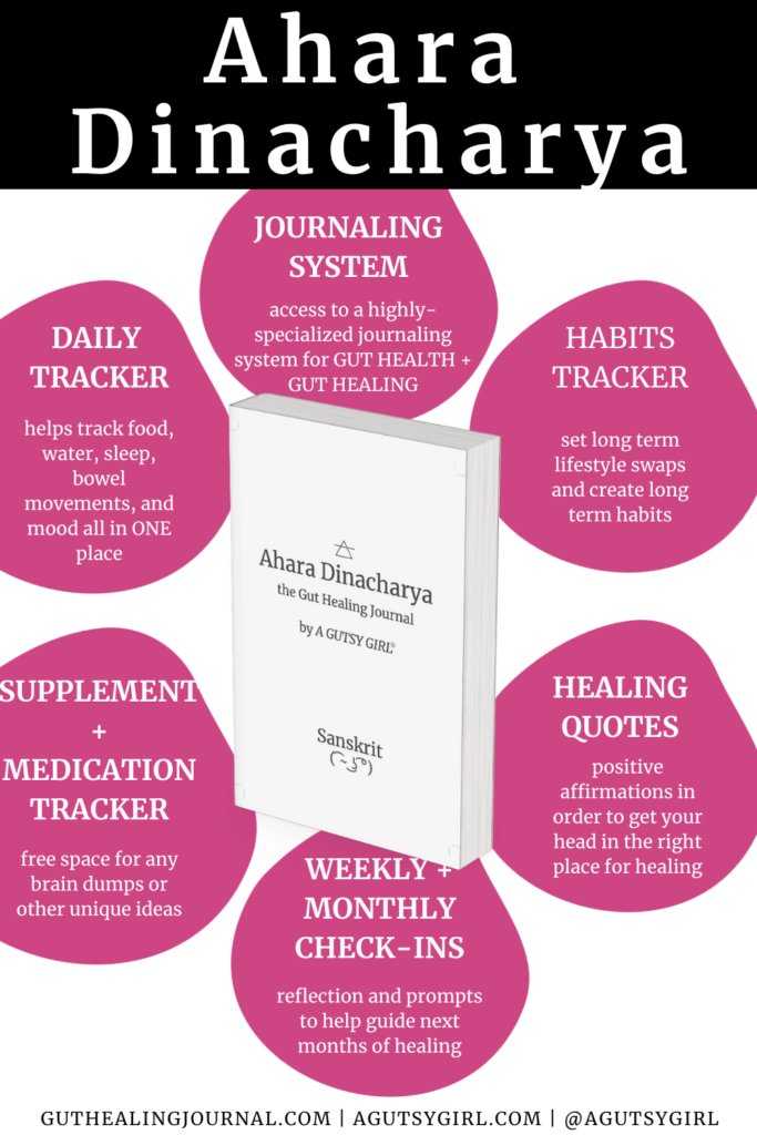 Healing blooms from within gut healing journal agutsygirl.com #foodjournal #journaling