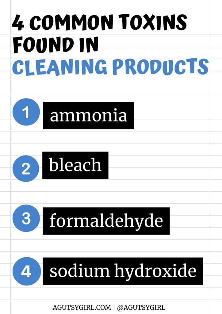 4 common toxins found in cleaning products agutsygirl.com