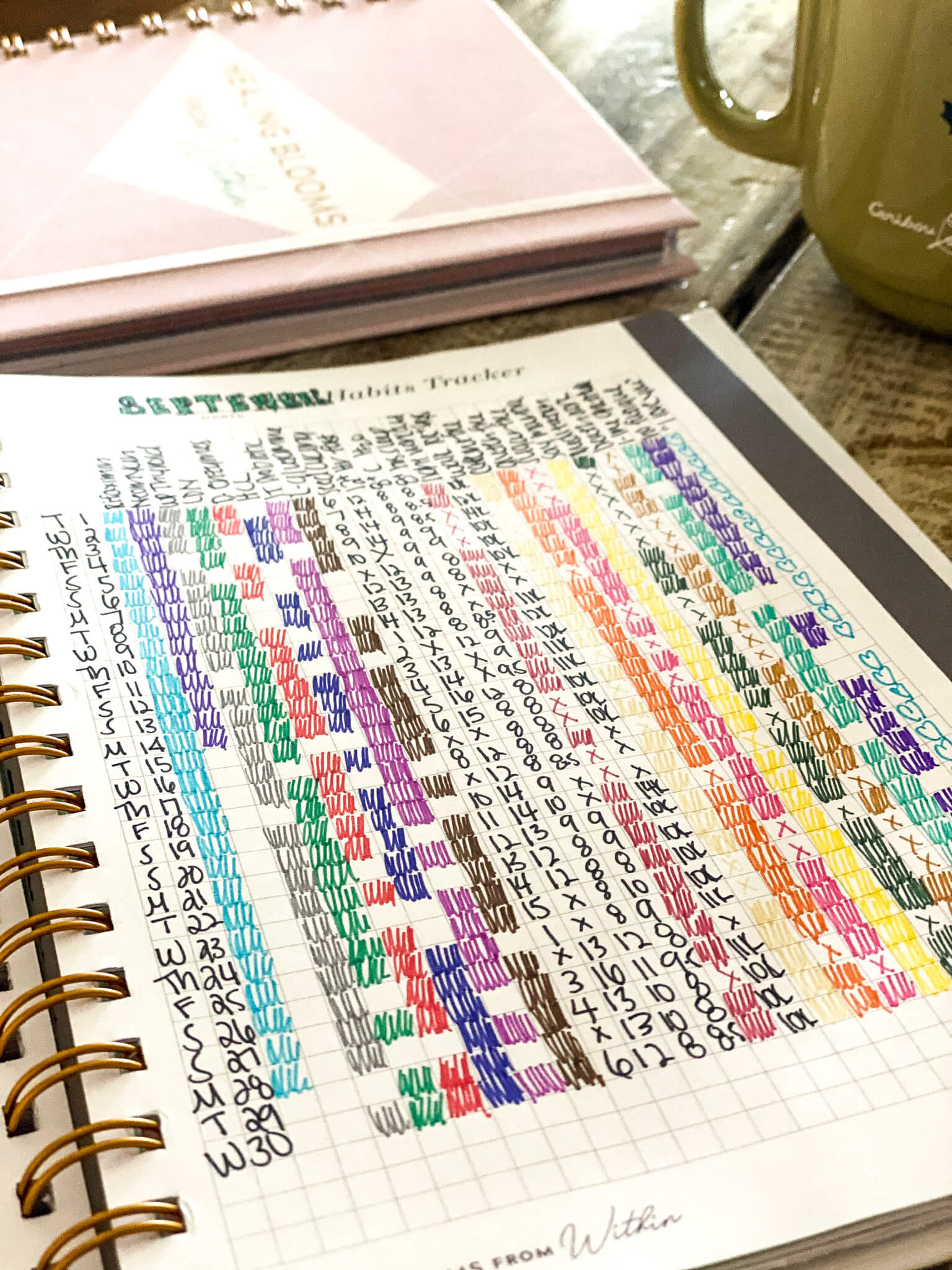 34 gut health and healing habits to track in your bullet journal agutsygirl.com #guthealing #foodjournal #eliminationdiet #healthlog food journal
