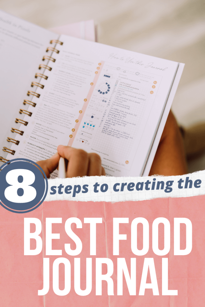 8 Steps to Creating the Best Food Journal agutsygirl.com #guthealing #foodjournal #journaling