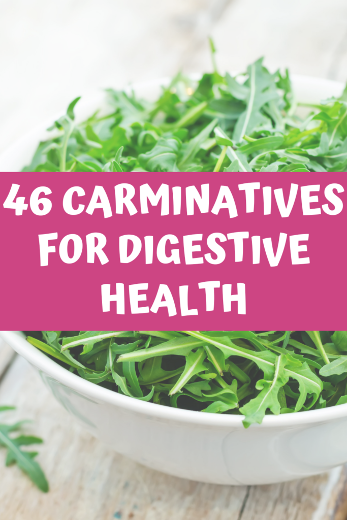 46 Carminatives for Digestive Health agutsygirl.com