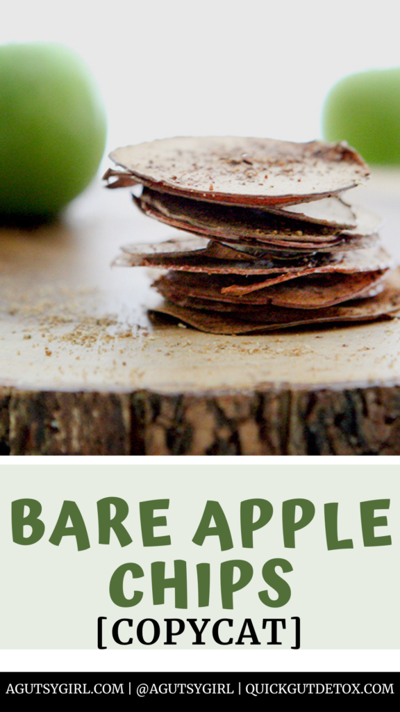 Bare Apple Chips recipe copycat with A Gutsy Girl agutsygirl.com