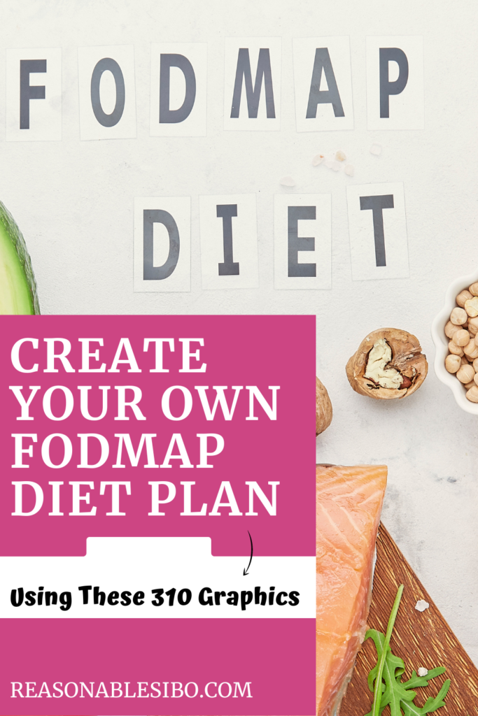 Create Your Own FODMAP Diet Plan using these 310 graphics agutsygirl.com
