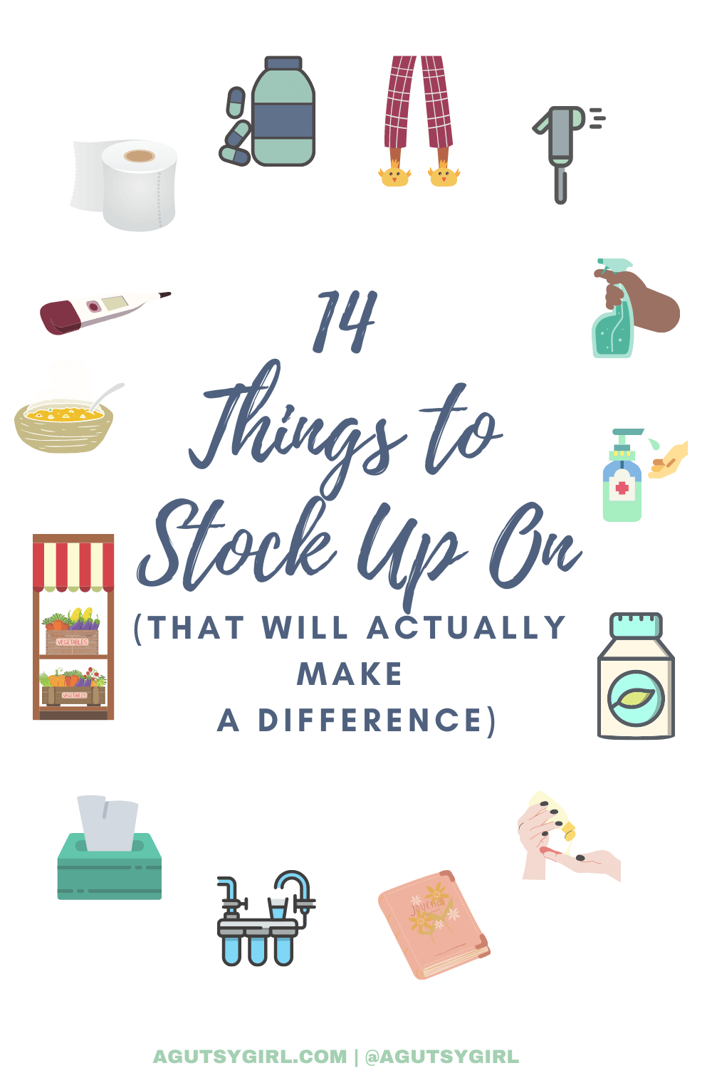 14 Things to Stock Up On That Will Actually Make a Difference agutsygirl.com #guthealth #immuneboost #stockingup list