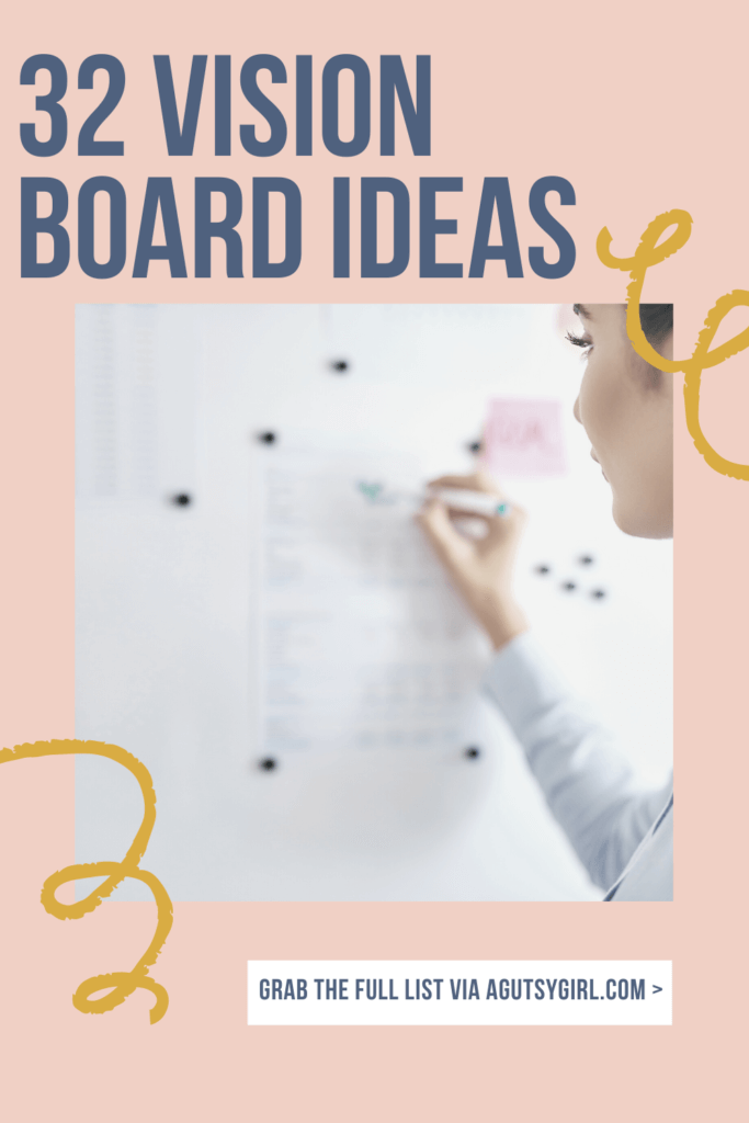 32 Vision Board Ideas mini agutsygirl.com #visionboard #visionboardideas #healthgoals #guthealth