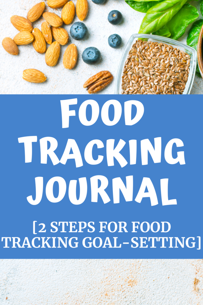 Food tracking journal with A Gutsy Girl agutsygirl.com