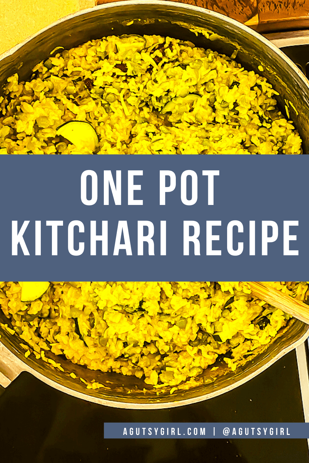 One Pot Kitchari Recipe agutsygirl.com #kitchari #kitcharicleanse #onepotmeals #glutenfreerecipes