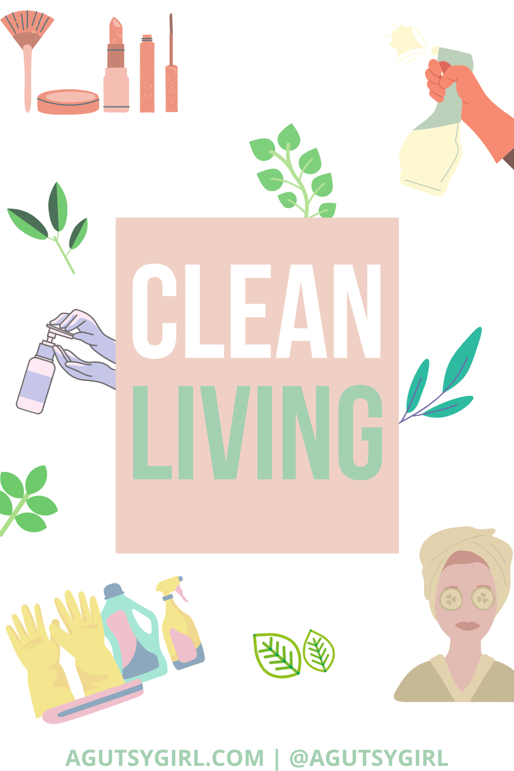 Clean Living agutsygirl.com #cleanliving #cleaning #naturalcleaning