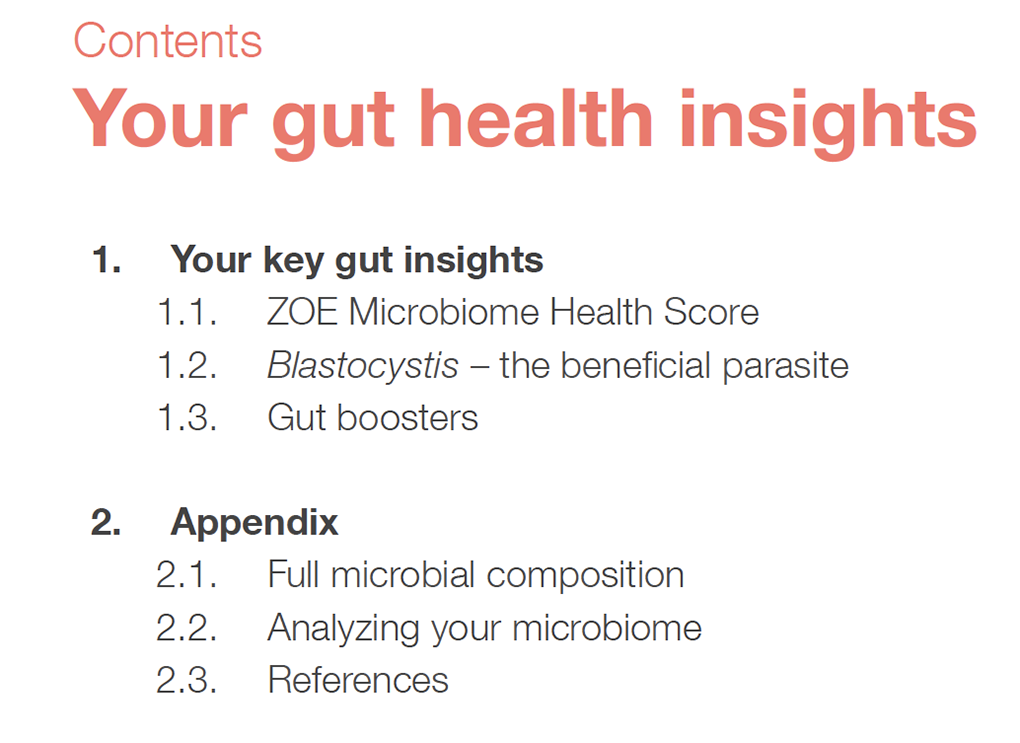 ZOE gut health insights for A Gutsy Girl agutsygirl.com #guthealth #microbiome #zoe