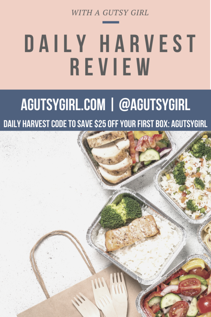 Daily Harvest review agutsygirl.com #dailyharvest #harvestbowl #dailyharvestrecipes