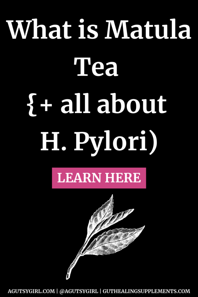 What is Matula Tea {+ all about H. Pylori) agutsygirl.com #matulatea