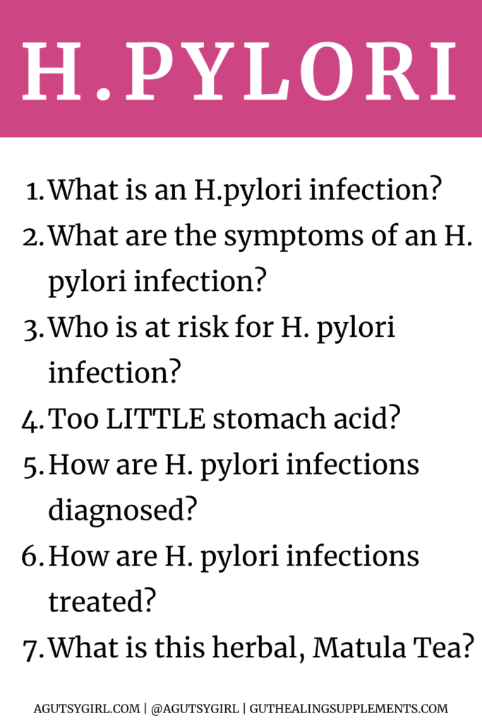 What is Matula Tea {+ all about H. Pylori) agutsygirl.com #matulatea #Hpylori