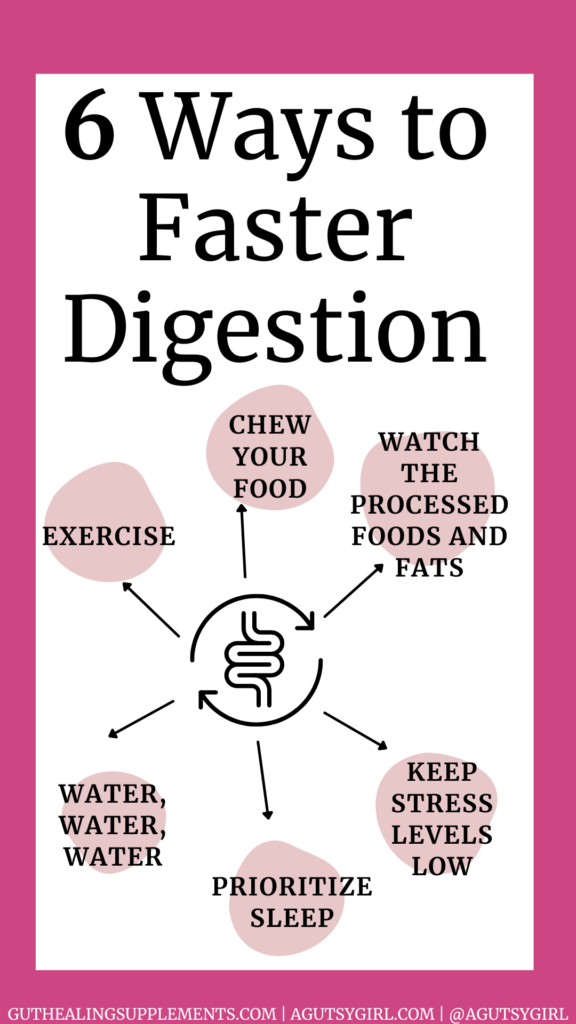 6 ways to faster digestion agutsygirl.com