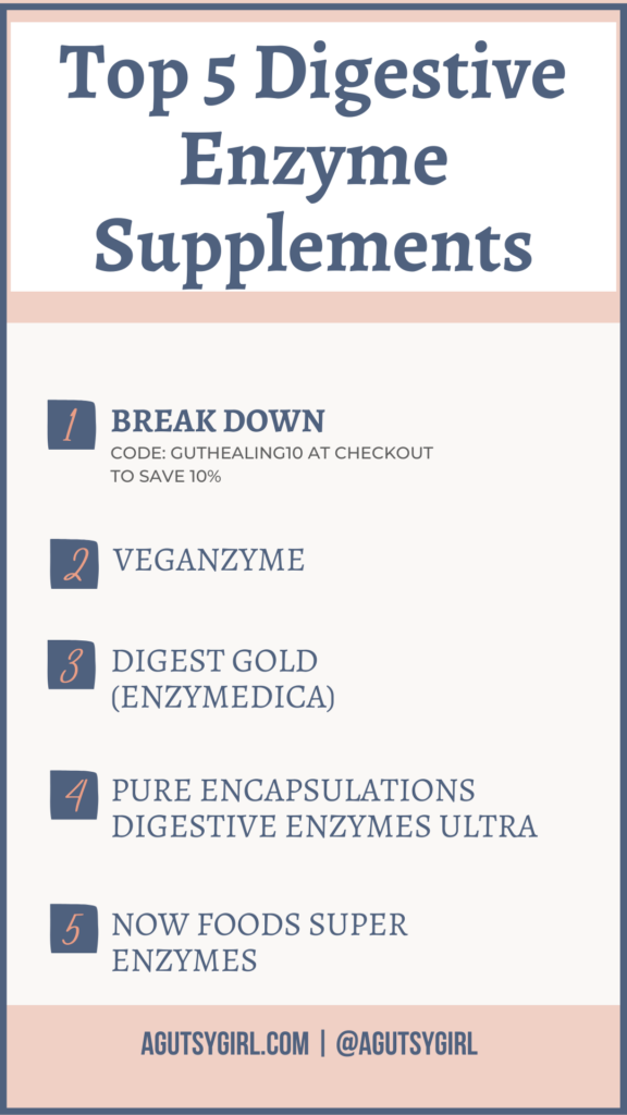 Top 5 digestive enzymes betaine hcl agutsygirl.com #digestivehealth