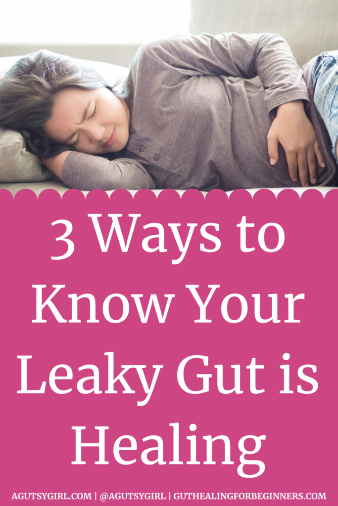 Top 3 Ways to Know Your Leaky Gut is Healing agutsygirl.com