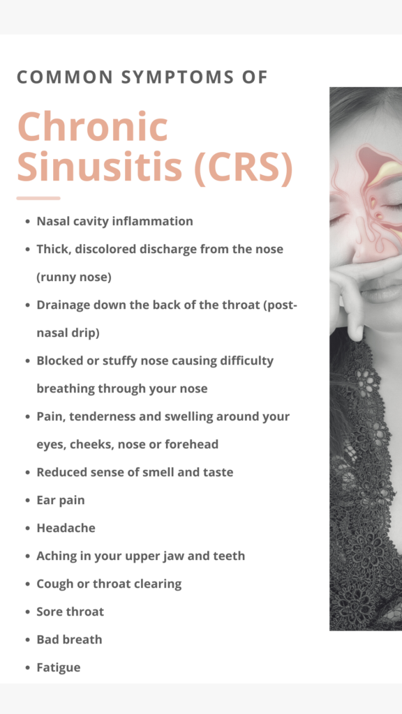 Can Acid Reflux Cause Sinus Problems {+ 4 more gut-sinus connections} agutsygirl.com #sinus #crs #gutsinus