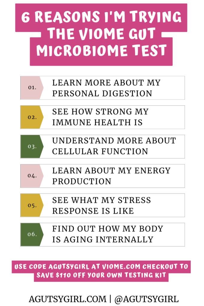 Viome Gut Microbiome Test agutsygirl.com