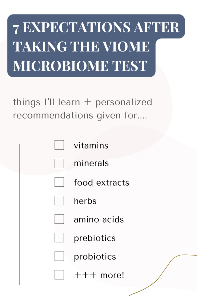 Viome Gut Microbiome Test agutsygirl.com #microbiome #guthealth