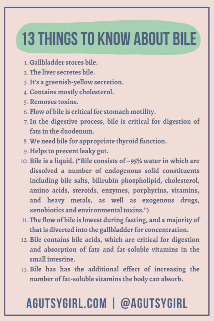 13 Things to Know About Bile gallbladder agutsygirl.com #gallbladder #bile