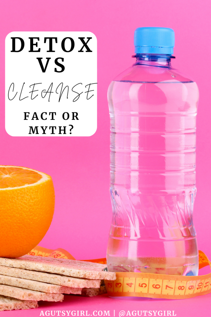 Cleanse vs Detox (for gut healing) agutsygirl.com #detox #cleanse