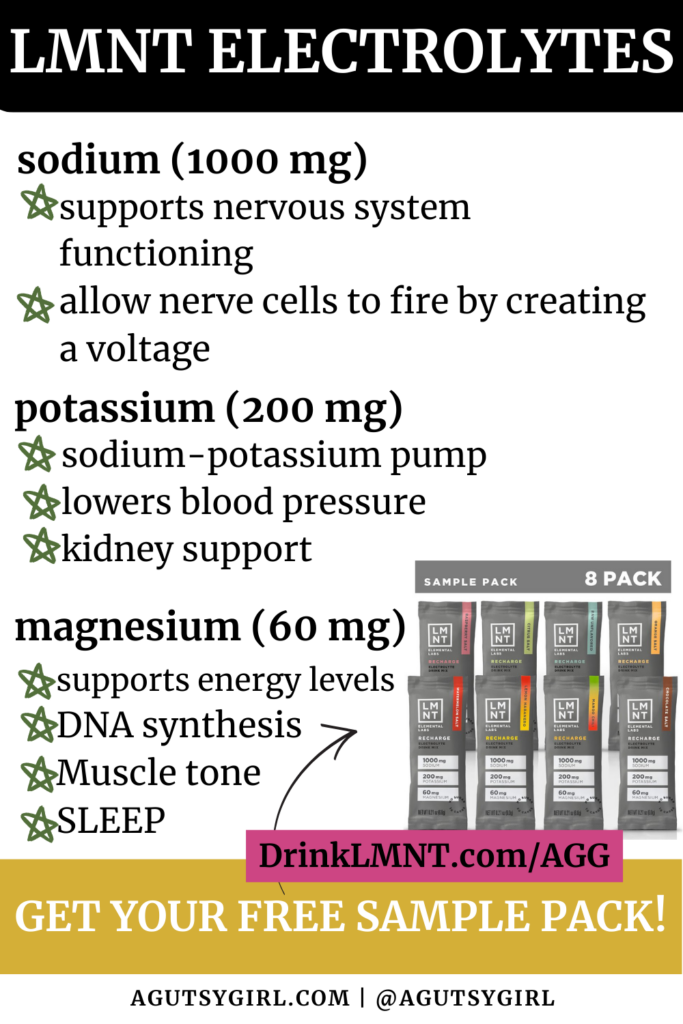 LMNT electrolytes gatorade substitute agutsygirl.com #lmnt #electrolyte