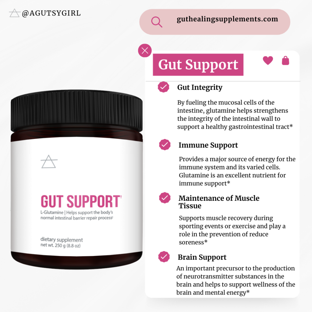 Gut Support L-Glutamine guthealingsupplements.com