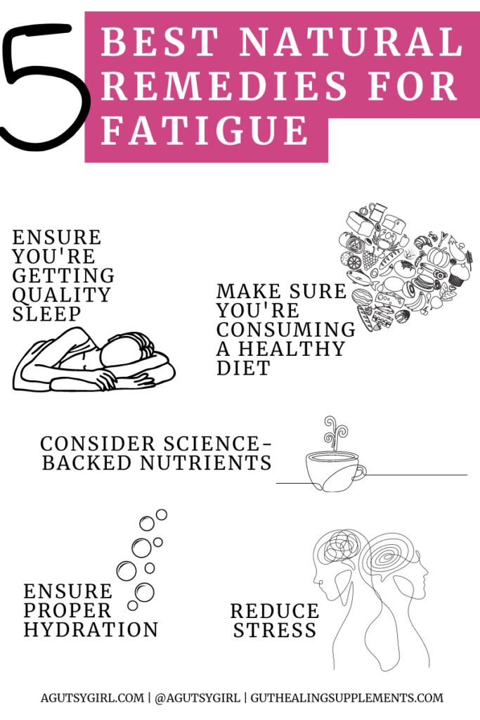 5 Best Natural Remedies for Fatigue agutsygirl.com #fatigue