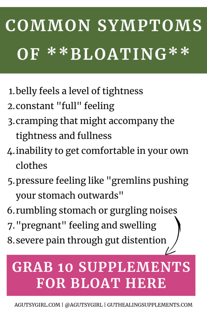 Best Supplements for IBS Bloating - A Gutsy Girl®