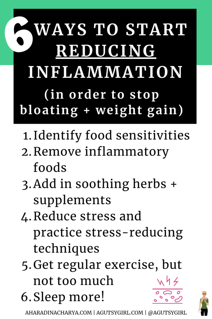 6 ways to start reducing inflammation agutsygirl.com