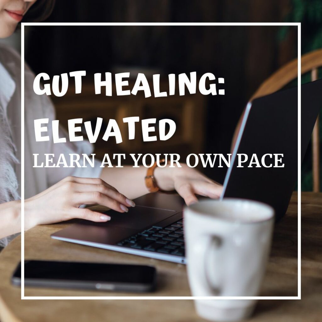 GUT HEALING ELEVATED course with a gutsy girl