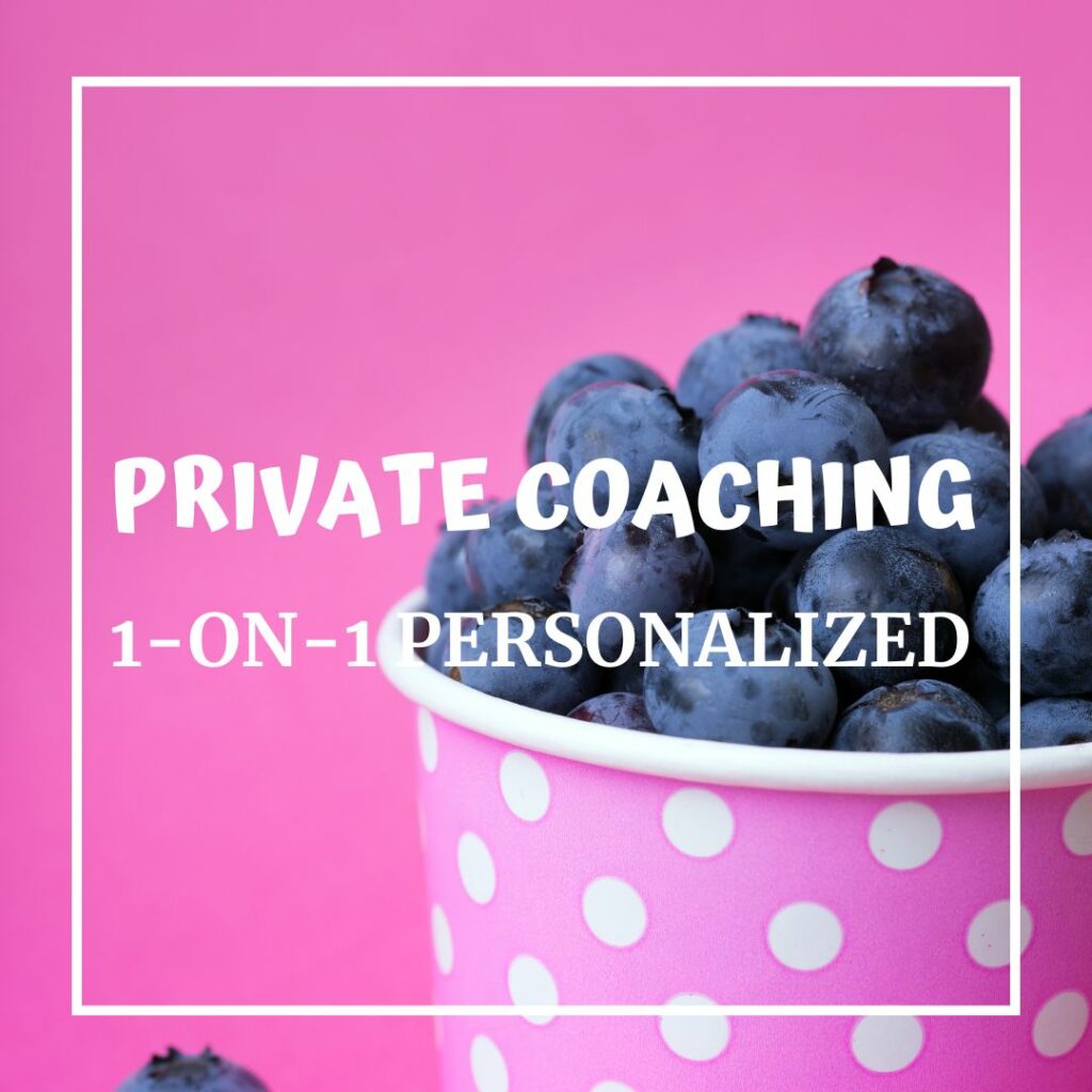 Private coaching with A Gutsy Girl