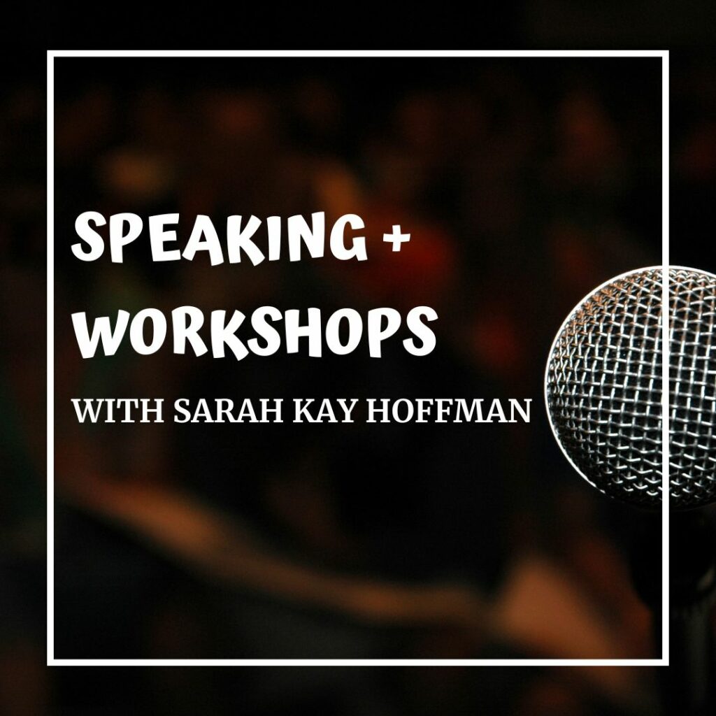 speaking and workshops with a gutsy girl