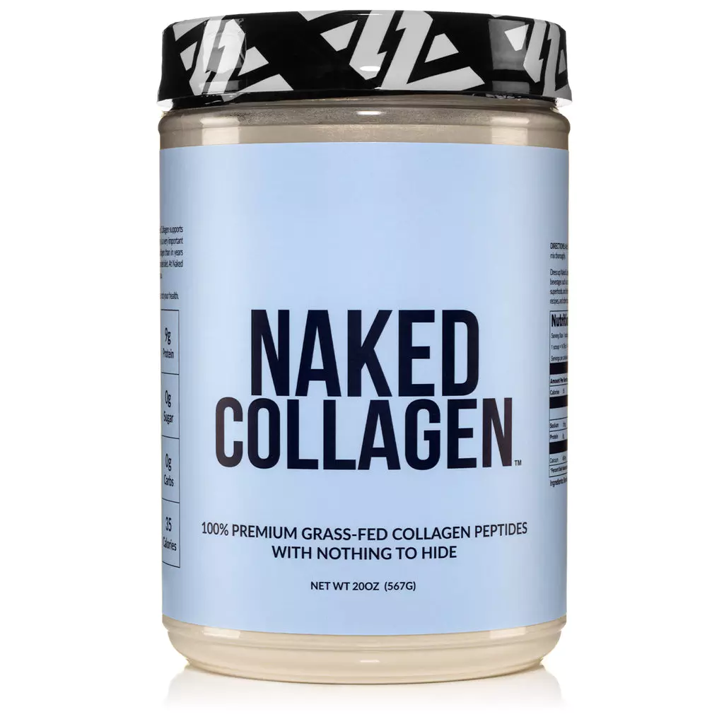 Naked Nutrition Collagen Peptides Protein Powder agutsygirl.com