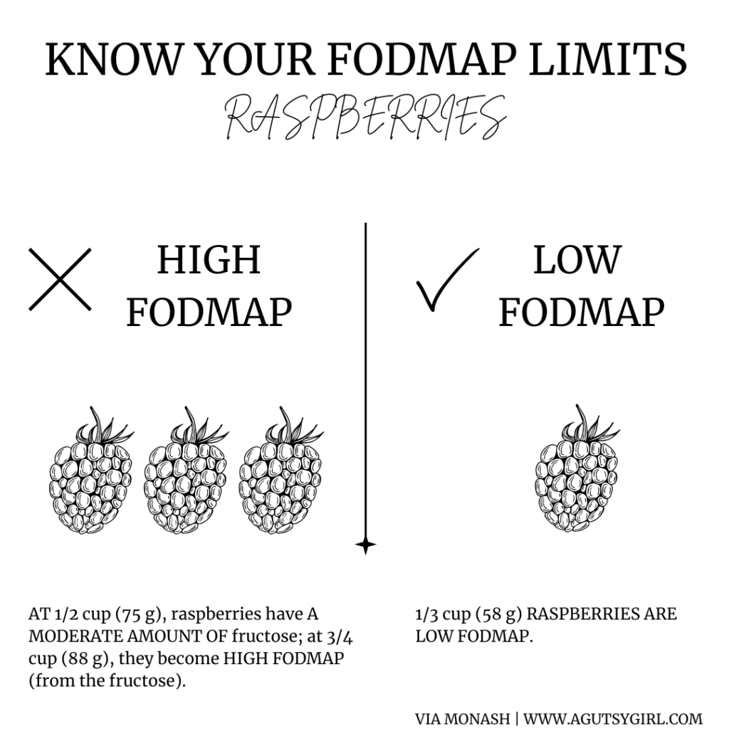 raspberries FODMAP healmysibo.com