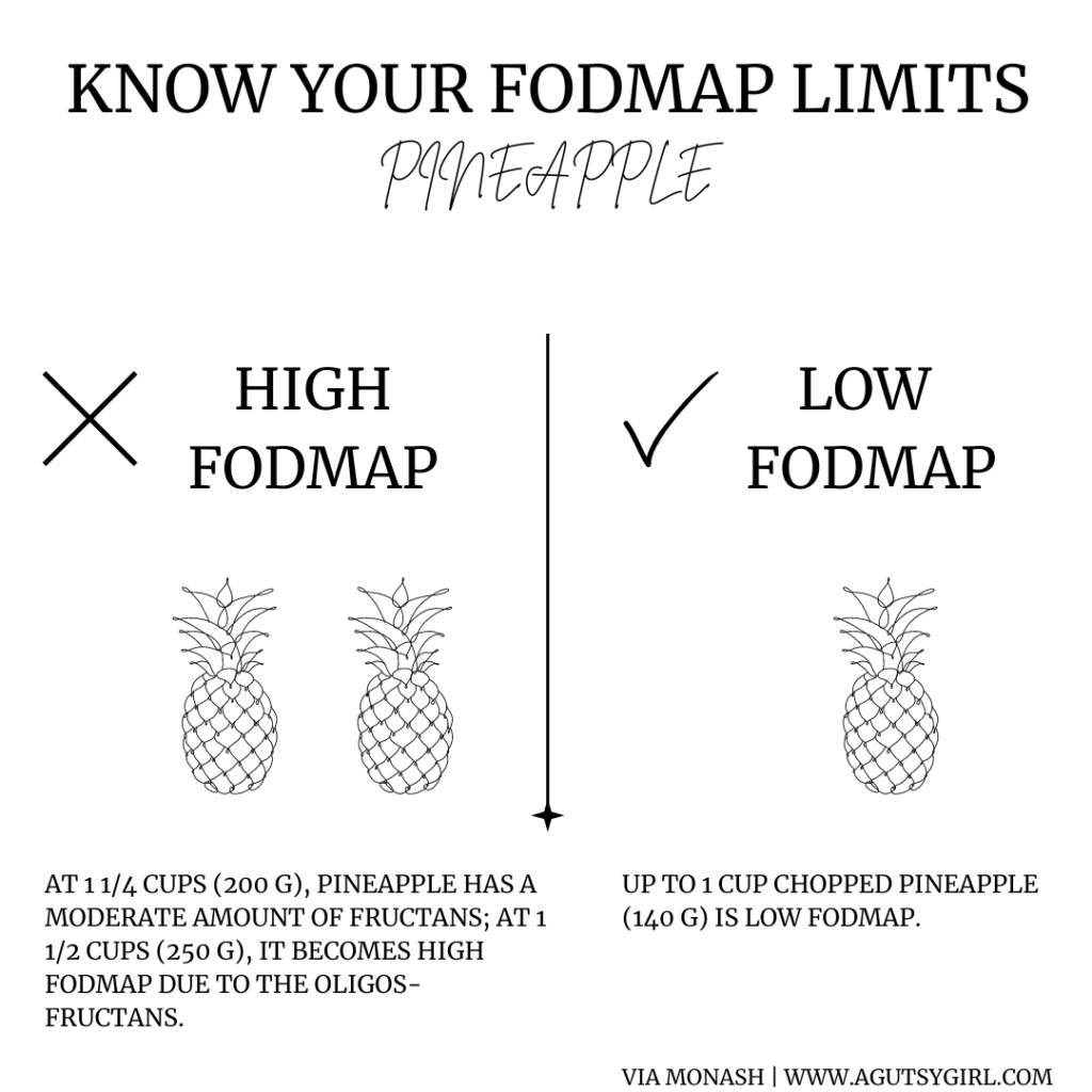 pineapple FODMAP healmysibo.com